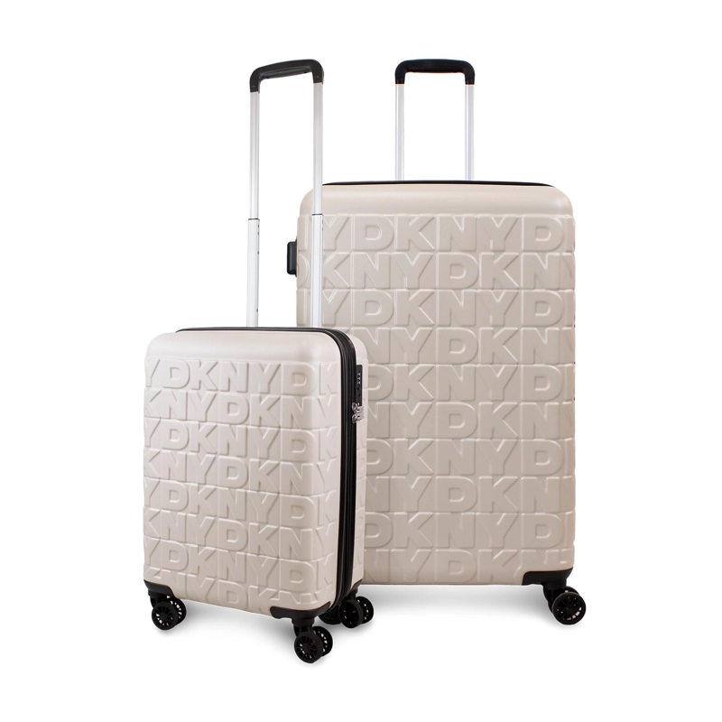PACK 2 MALETAS DONNA KARAN MEGHAN S 10K + L 23K BEIGE DKNY - 1