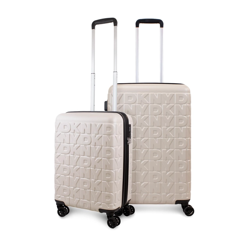 PACK 2 MALETAS DONNA KARAN MEGHAN S 10K + M 20K BEIGE DKNY - 1