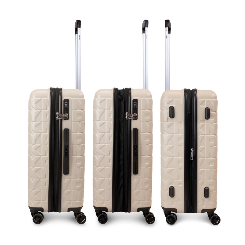 PACK 2 MALETAS DONNA KARAN MEGHAN S 10K + M 20K BEIGE DKNY - 7