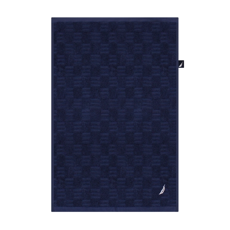 TOALLA DE CARA SAVOY NAUTICA 100% ALGODON 30X50CM HIPOALERGE NICA AZUL MARINO - 5
