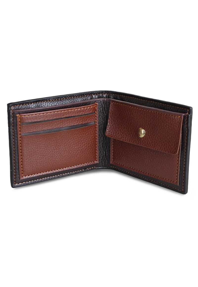 BILLETERA DE HOMBRE MATT  EN COLOR NEGRO CARVEN PARIS - 3