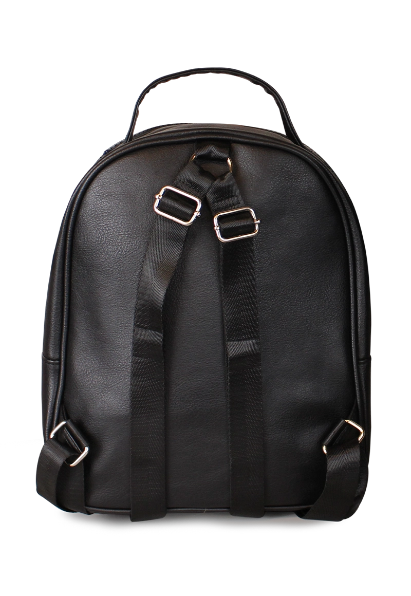 MOCHILA DE MUJER NAUTICA ECOCUERO NEGRO DELRAY - 3