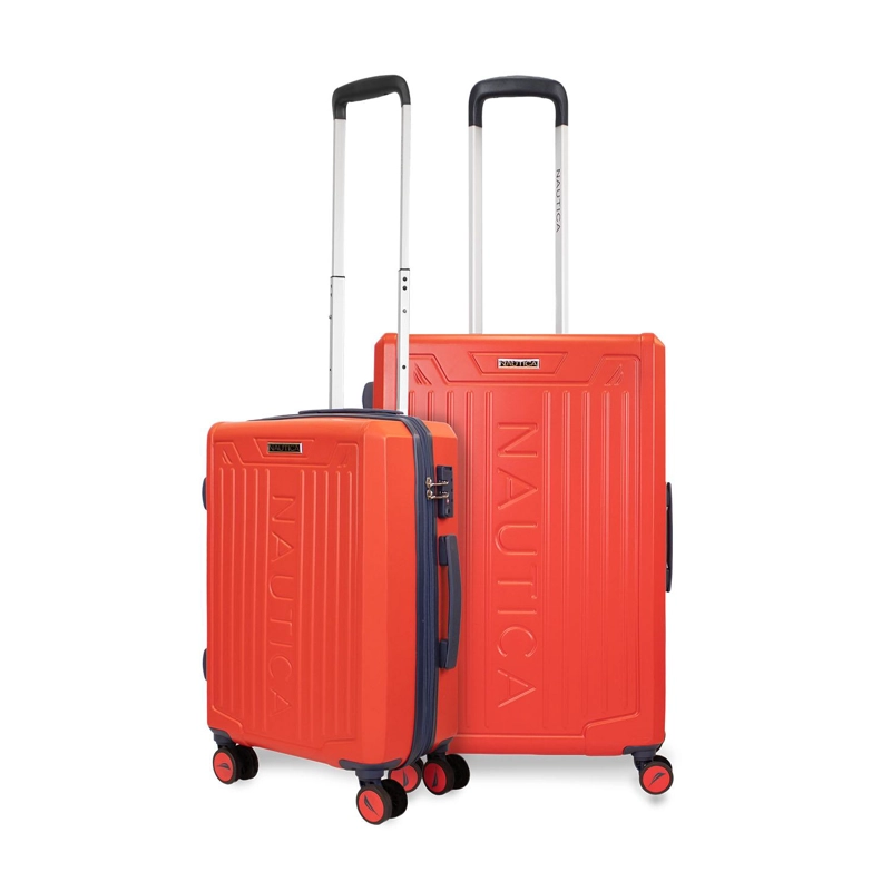 PACK 2 MALETAS COPPER NAUTICA CABINA 10K Y MEDIANA 20K NARANJA - 1