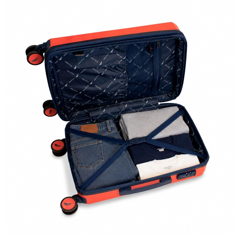 MALETA DE CABINA COPPER NAUTICA S 10KG NARANJA - 3