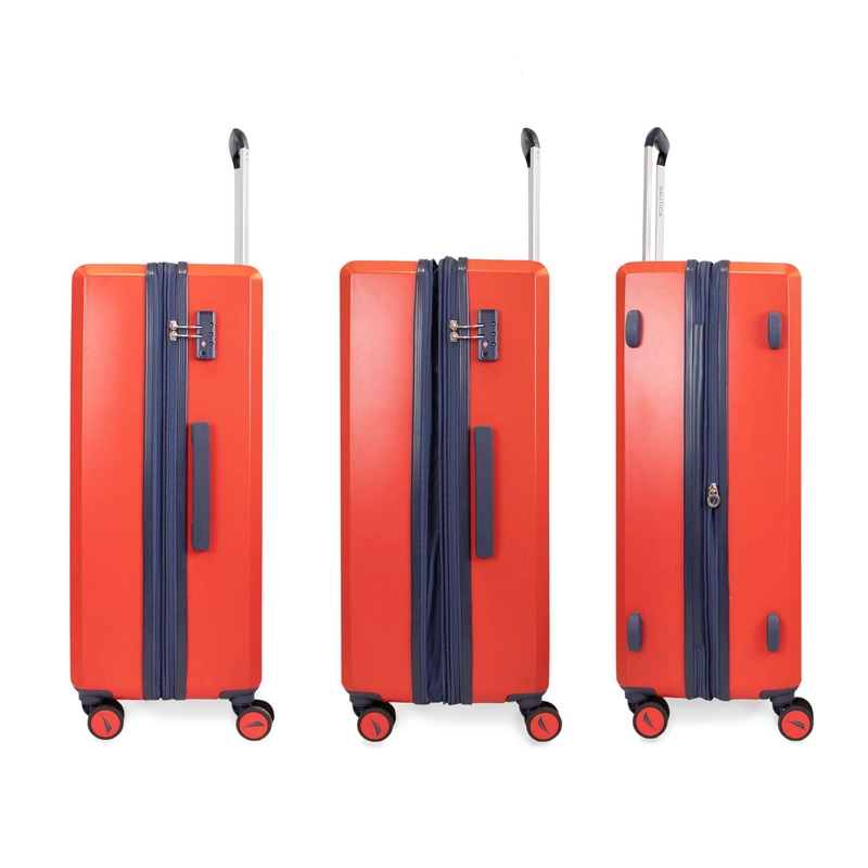 PACK 2 MALETAS COPPER NAUTICA MEDIANA 20K Y GRANDE 23K NARANJA - 7