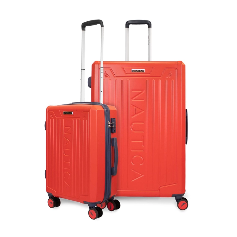 PACK 2 MALETAS COPPER NAUTICA CABINA 10K Y GRANDE 23K NARANJA - 1