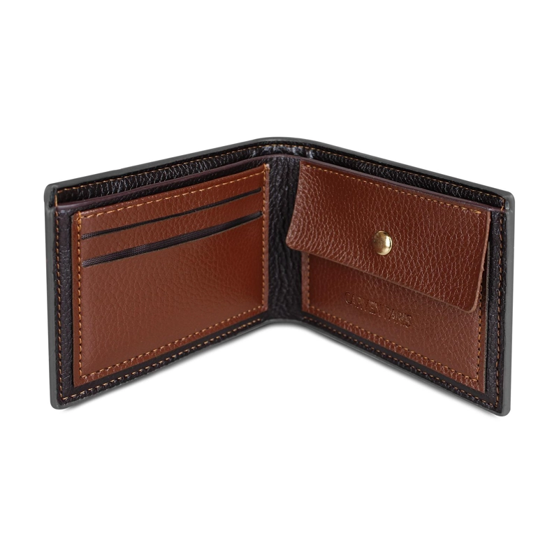 BILLETERA HOMBRE JACK NEGRA CON MONEDERO CARVEN PARIS - 6
