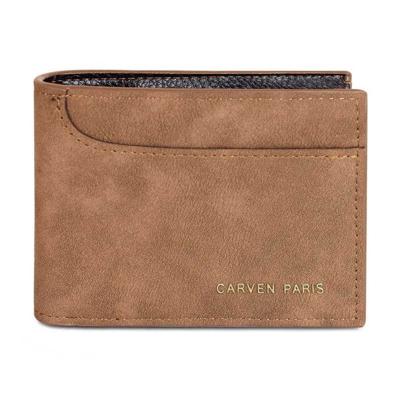 BILLETERA HOMBRE JACK CAFE  CON MONEDERO CARVEN PARIS - 3