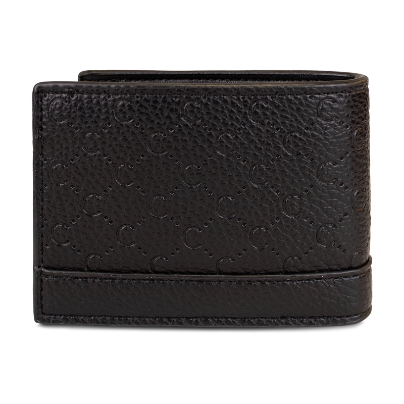 BILLETERA HOMBRE LUCCA NEGRA CON MONEDERO CARVEN PARIS - 5