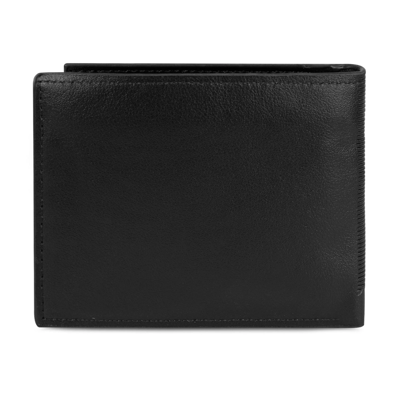 BILLETERA HOMBRE ENZO NEGRA CON MONEDERO CARVEN PARIS - 5