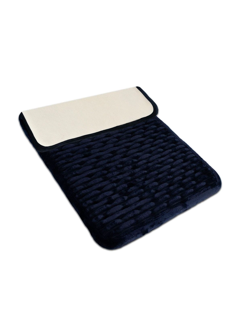 ALFOMBRA DE BAÑO NAUTICA HOME BURBUJA 40X60CM AZUL - 2