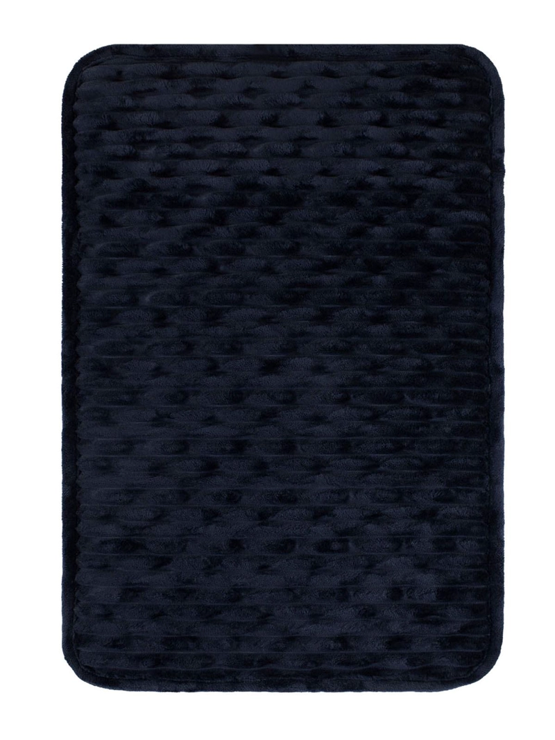 ALFOMBRA DE BAÑO NAUTICA HOME BURBUJA 40X60CM AZUL - 4