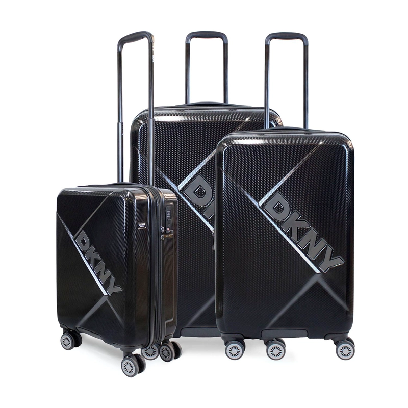 SET DE 3 MALETAS DONNA KARAN YOUR CALL S+M+L NEGRA DKNY - 1