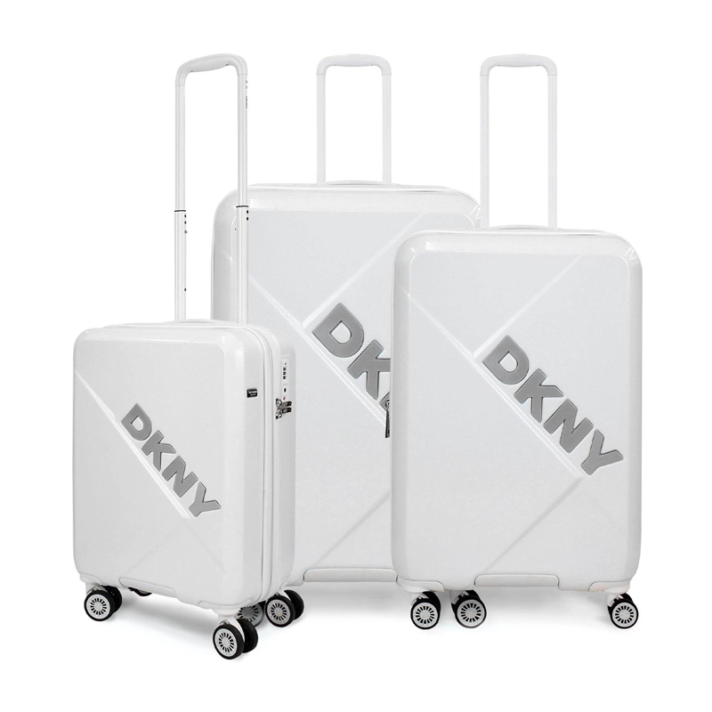 SET DE 3 MALETAS DONNA KARAN YOUR CALL S+M+L BLANCA DKNY - 1