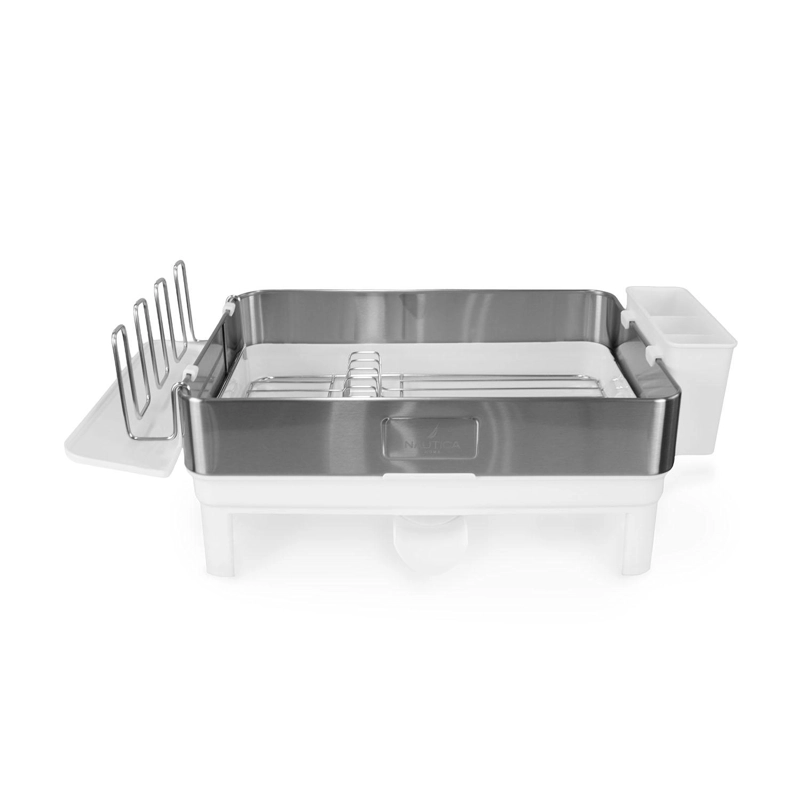 SECAPLATOS ESCURRIDOR DE LOZA ACERO INOXIDABLE COCINA NAUTICA HOME - 2