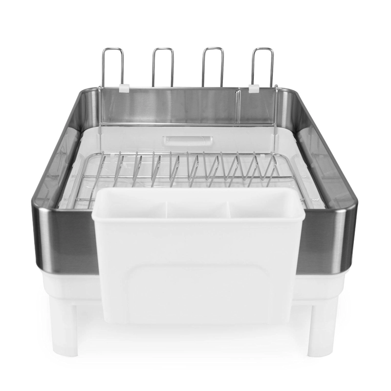 SECAPLATOS ESCURRIDOR DE LOZA ACERO INOXIDABLE COCINA NAUTICA HOME - 5