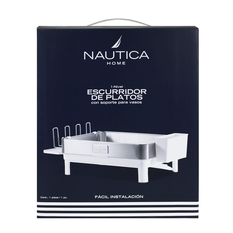 SECAPLATOS ESCURRIDOR DE LOZA ACERO INOXIDABLE COCINA NAUTICA HOME - 7