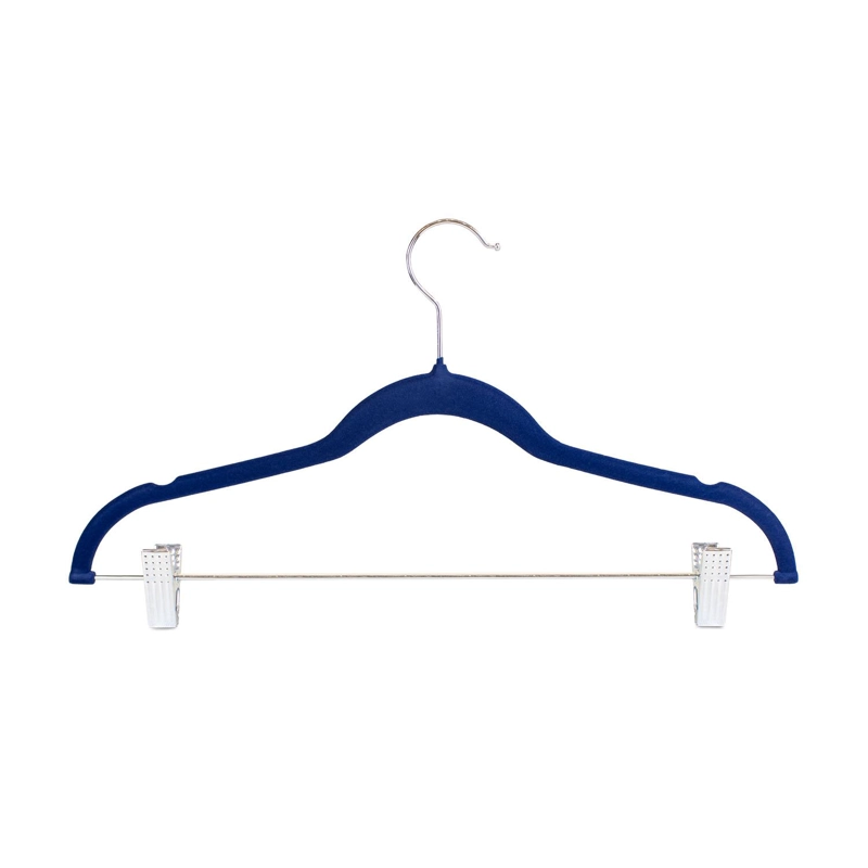 SET 6 COLGADORES DE ROPA NAUTICA HOME AZUL CON CLIP - 4