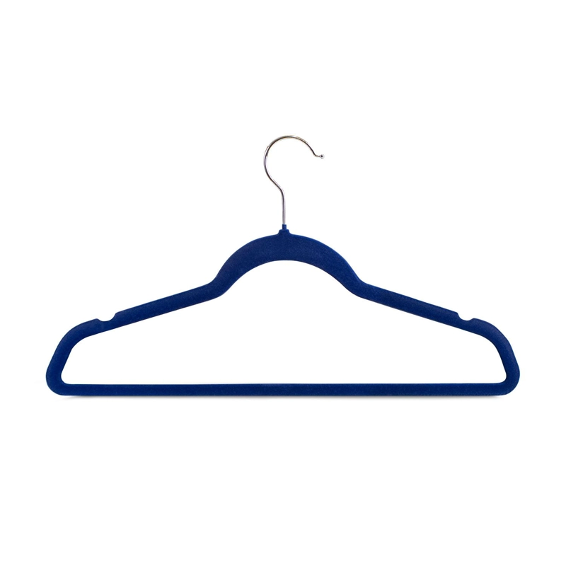 COLGADORES DE ROPA PACK 50 AZUL ANTIDESLIZANTE NAUTICA HOME - 4