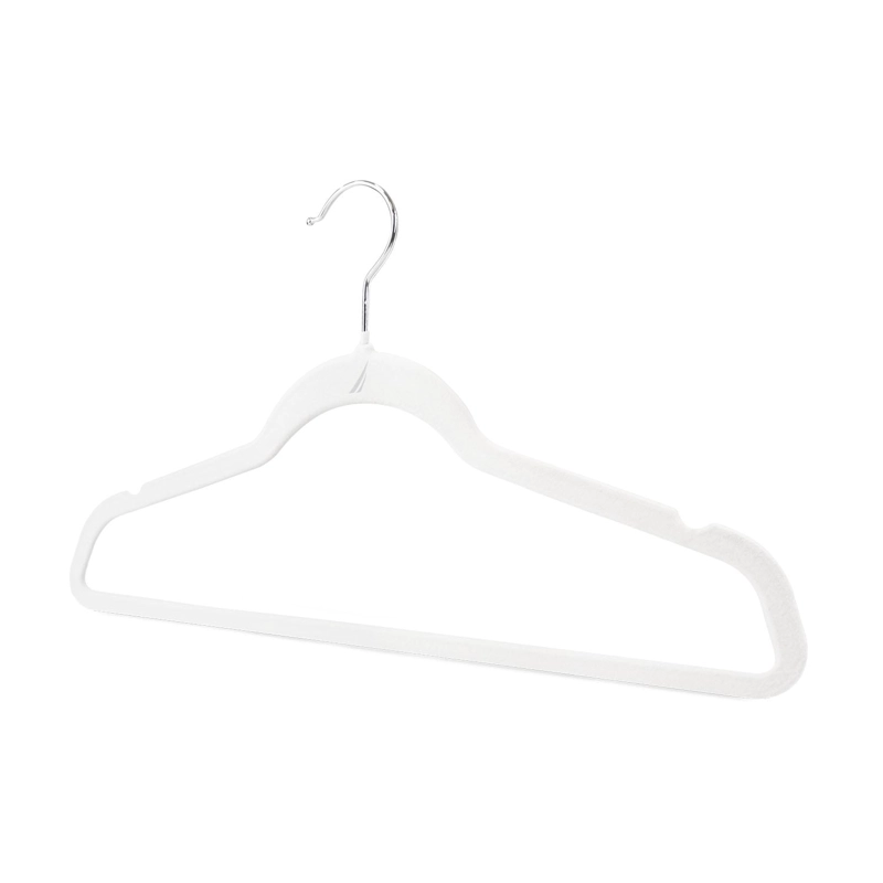 COLGADORES DE ROPA PACK 50 BLANCO ANTIDESLIZANTE NAUTICA HOME - 3