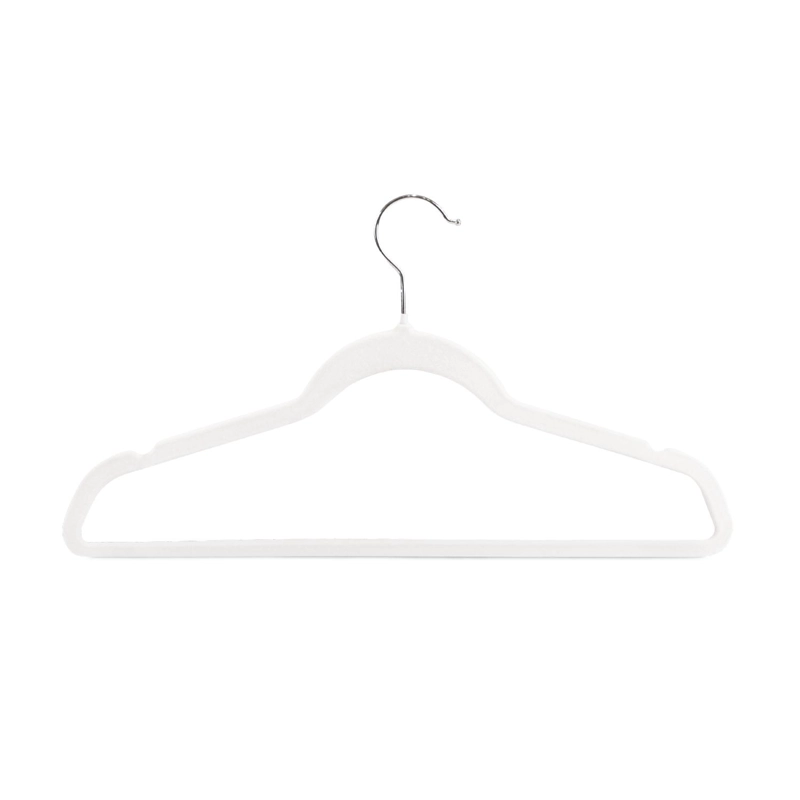 COLGADORES DE ROPA PACK 50 BLANCO ANTIDESLIZANTE NAUTICA HOME - 4