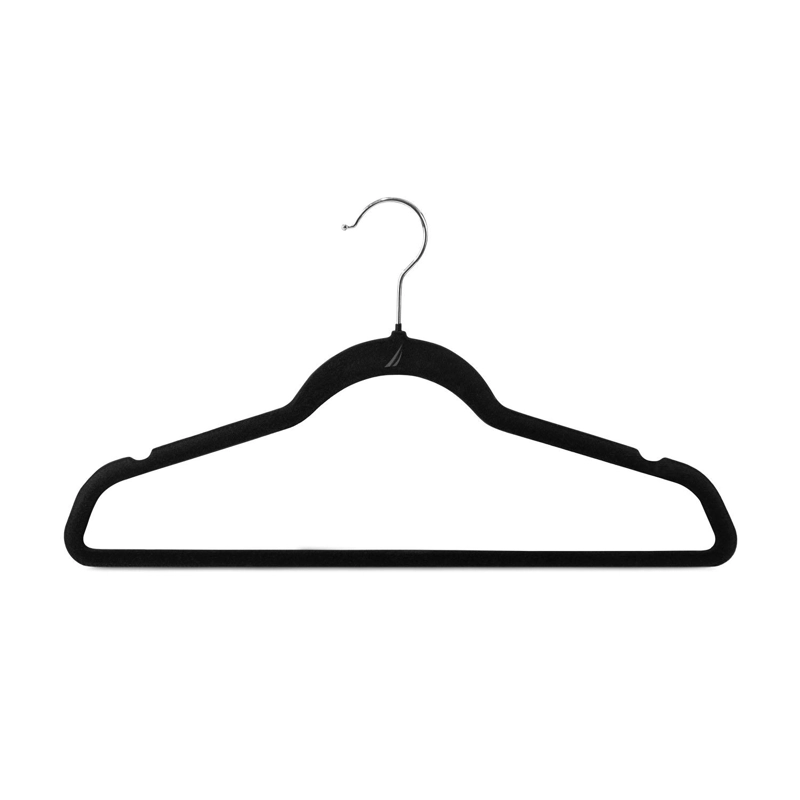COLGADORES DE ROPA PACK 50 NEGRO ANTIDESLIZANTE NAUTICA HOME - 2