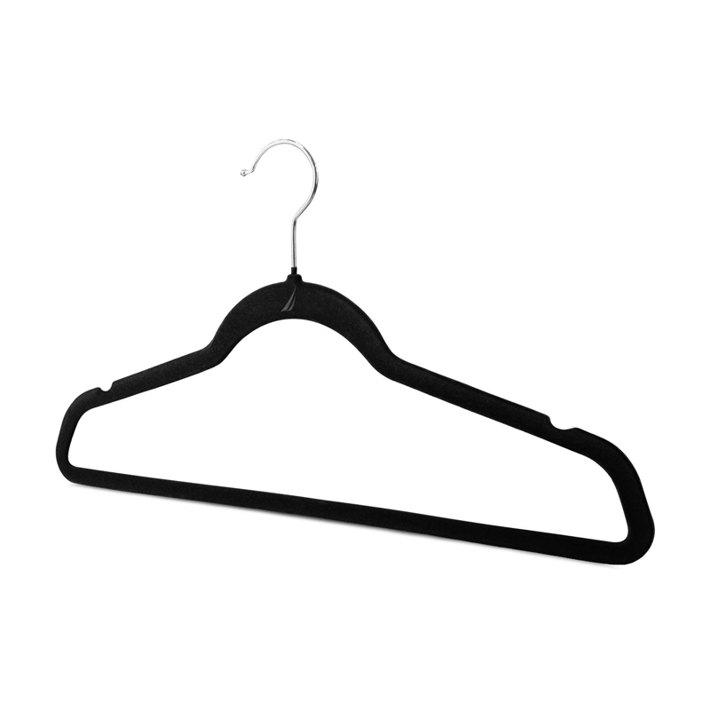 COLGADORES DE ROPA PACK 50 NEGRO ANTIDESLIZANTE NAUTICA HOME - 3