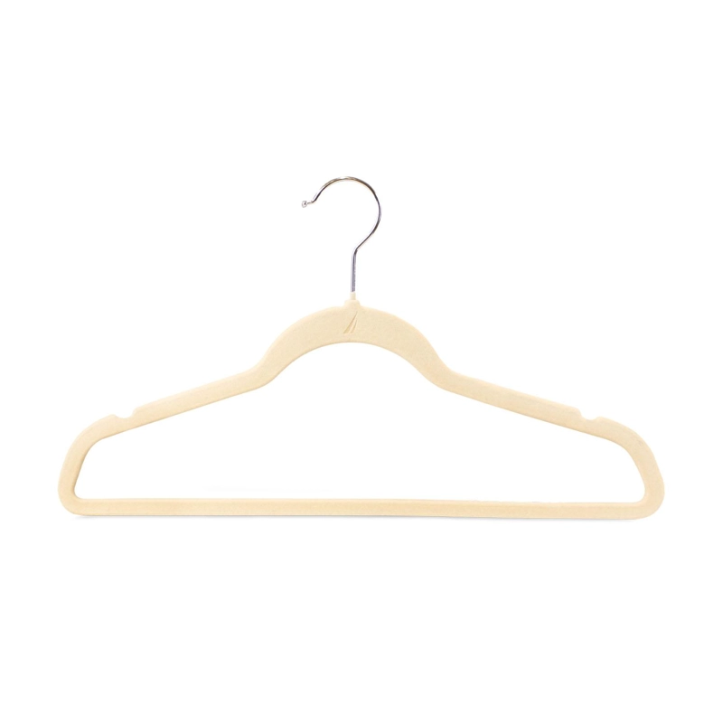 COLGADORES DE ROPA PACK 50 BEIGE ANTIDESLIZANTE NAUTICA HOME - 2