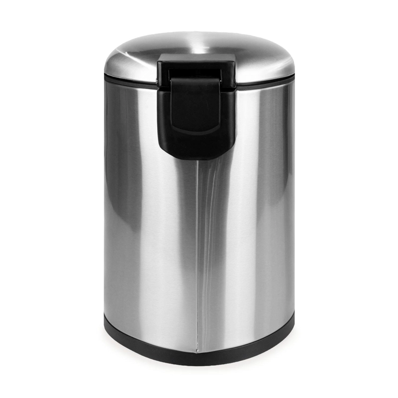 BASURERO ACERO INOXIDABLE CON PEDAL 8 LITROS CIERRE SUAVE NAUTICA - 5