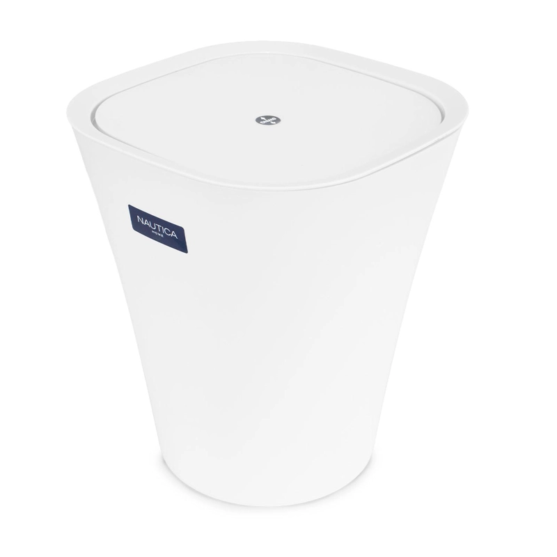 BASURERO CON TAPA VAIVEN 8,5 LITROS MULTIFUNCIONAL PLASTICO PP PREMIUM NAUTICA - 4