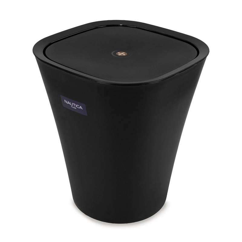 BASURERO CON TAPA VAIVEN 8,5 LITROS MULTIFUNCIONAL PLASTICO PP PREMIUM NAUTICA - 4