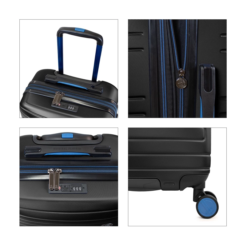PACK 2 MALETAS CABINA S 10K + M 20K MILAN NEGRO PENGUIN - 6