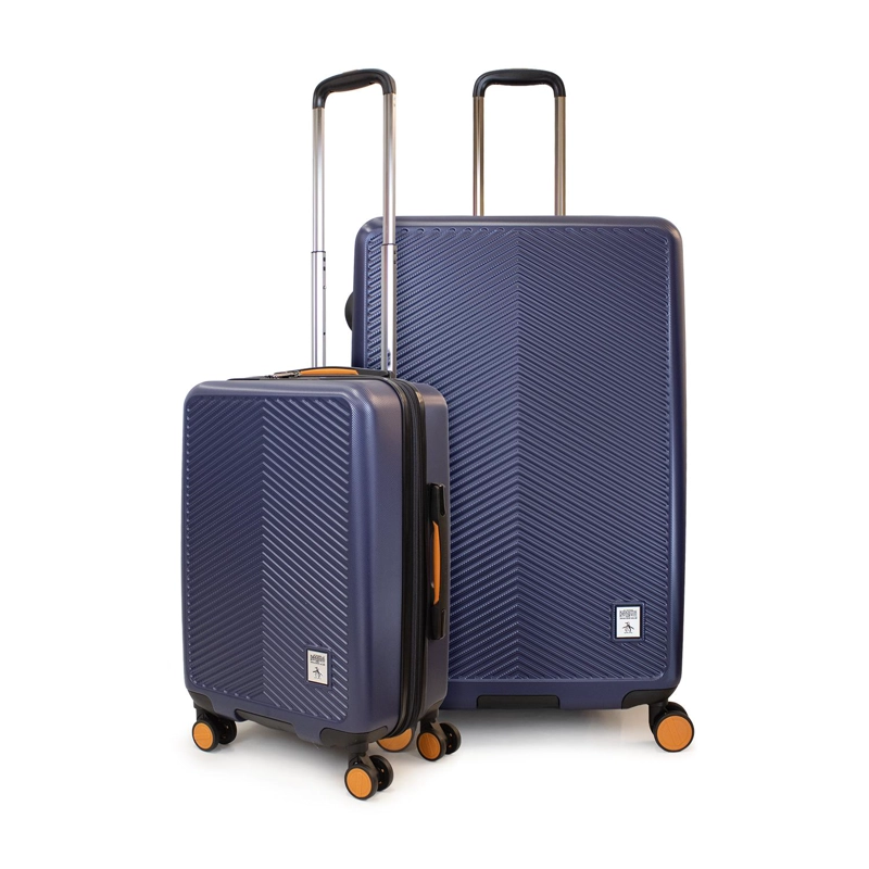 PACK 2 MALETAS CABINA S 10K + L 23K MARSELLA AZUL CON NARANJO PENGUIN - 1