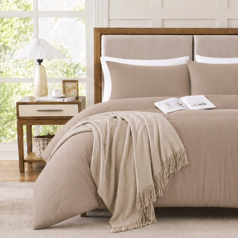CUBRECAMA QUEEN NAUTICA HOME REVERSIBLE + FUNDAS - 1