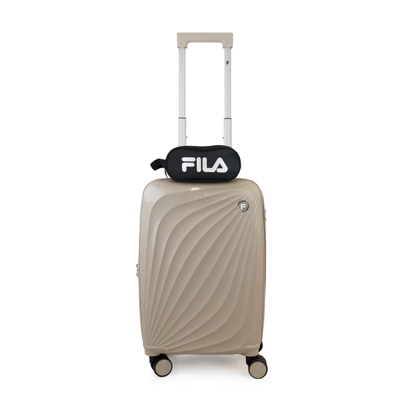 PACK MALETA CABINA 10KG SLAY BEIGE + NECESER SPARK FILA - 1