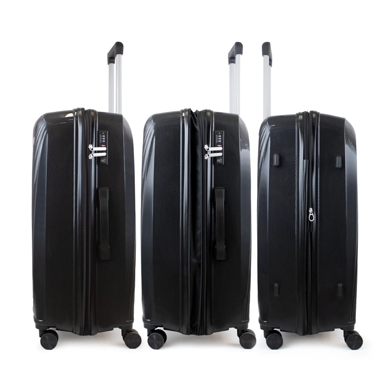 PACK 2 MALETAS CABINA S 10K + GRANDE L 23K SLAY NEGRA F LA MALETA DE CHILE - 6