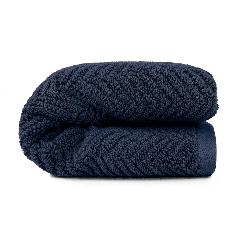 TOALLA DE BAÑO CUERPO VIS NAUTICA HOME 100% ALGODON SUAVE 76X137CM AZUL MARINO - 2