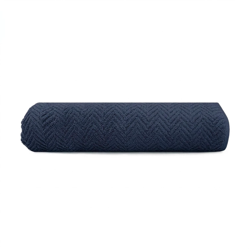 TOALLA DE BAÑO CUERPO VIS NAUTICA HOME 100% ALGODON SUAVE 76X137CM AZUL MARINO - 3