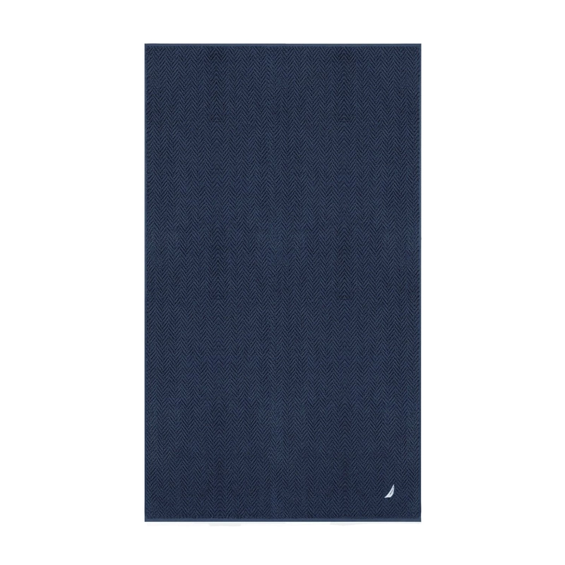 TOALLA DE BAÑO CUERPO VIS NAUTICA HOME 100% ALGODON SUAVE 76X137CM AZUL MARINO - 5