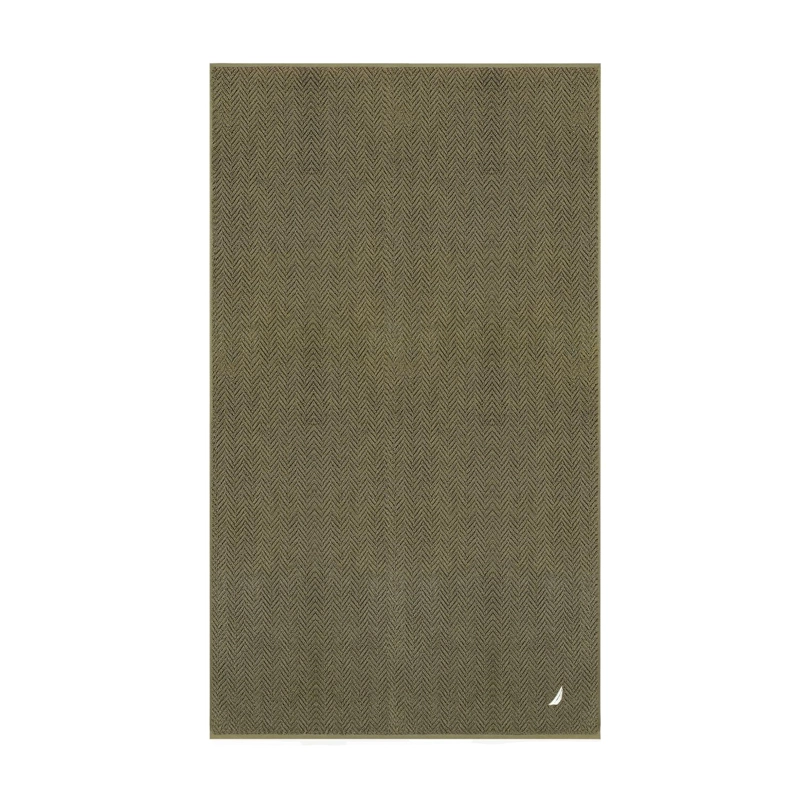 TOALLA DE BAÑO CUERPO VIS NAUTICA HOME 100% ALGODON SUAVE 76X137CM VERDE - 5