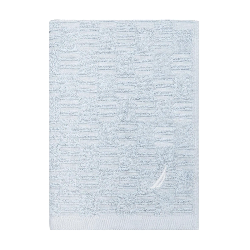 TOALLA DE MANOS SAVOY NAUTICA 100% ALGODON ULTRA SUAVE 40X60CM CELESTE - 5