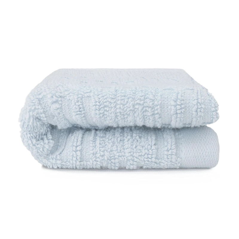 TOALLA DE CARA SAVOY NAUTICA 100% ALGODON 30X50CM HIPOALERGE NICA CELESTE - 2