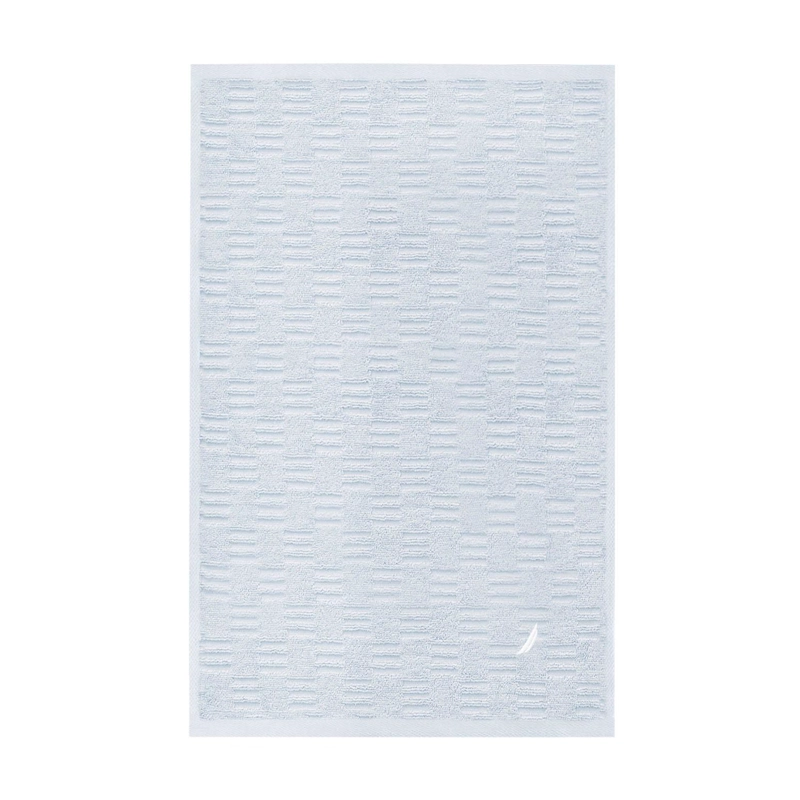 TOALLA DE CARA SAVOY NAUTICA 100% ALGODON 30X50CM HIPOALERGE NICA CELESTE - 4