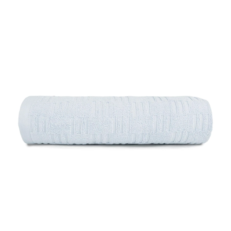 TOALLA DE BAÑO CUERPO SAVOY NAUTICA HOME 76X137CM 100% ALGODON ULTRA SUAVE CELESTE - 3