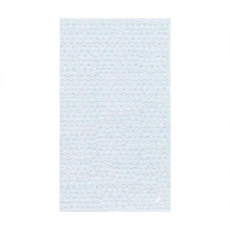 TOALLA DE BAÑO CUERPO SAVOY NAUTICA HOME 76X137CM 100% ALGODON ULTRA SUAVE CELESTE - 4