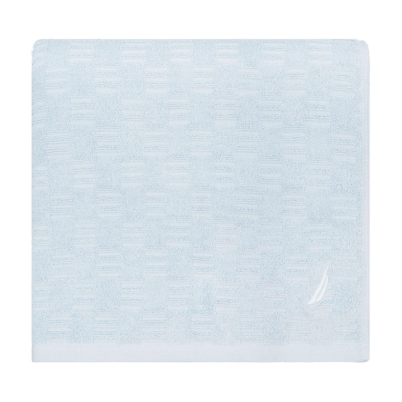 TOALLA DE BAÑO CUERPO SAVOY NAUTICA HOME 76X137CM 100% ALGODON ULTRA SUAVE CELESTE - 5
