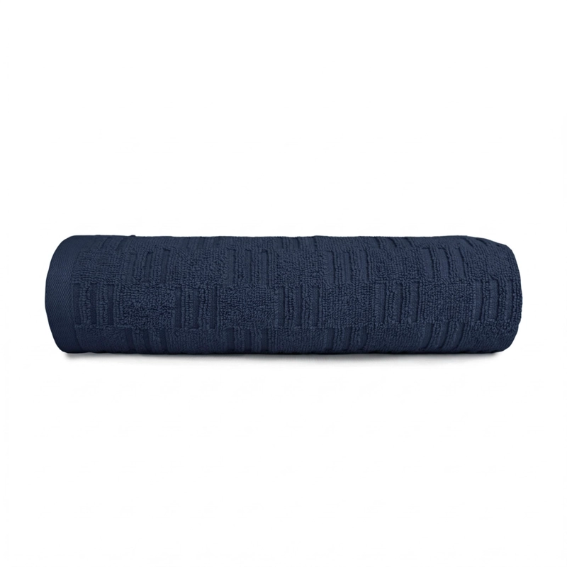 TOALLA DE BAÑO CUERPO SAVOY NAUTICA HOME 76X137CM 100% ALGODON ULTRA SUAVE AZUL - 3