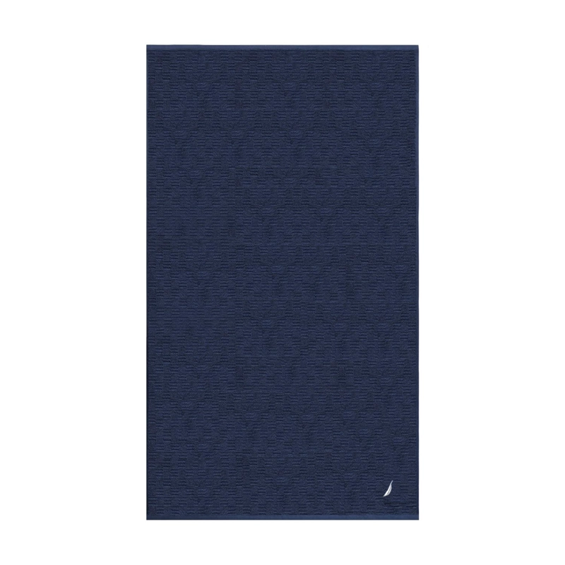 TOALLA DE BAÑO CUERPO SAVOY NAUTICA HOME 76X137CM 100% ALGODON ULTRA SUAVE AZUL - 4