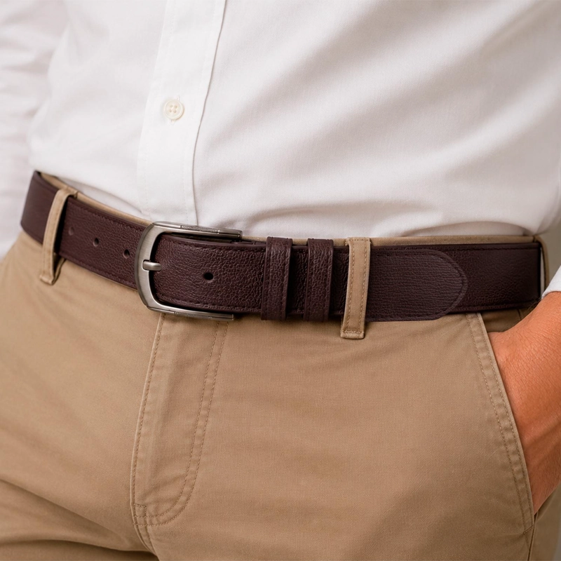 CINTURON HOMBRE JON CAFE  CARVEN - 1