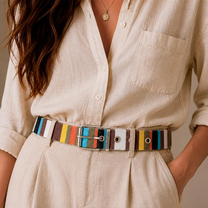 CINTURON MUJER MULTICOLOR CARVEN - 1